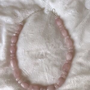 Jay King pink quartz necklace